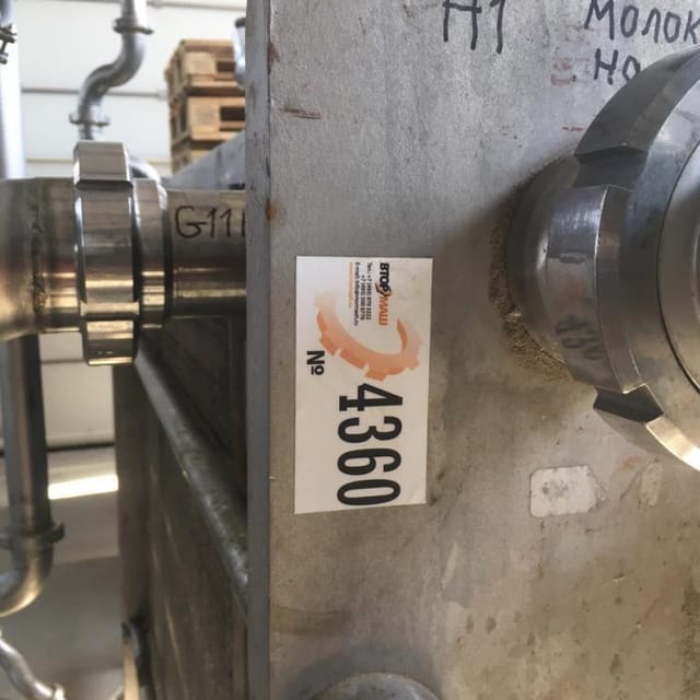 Пастеризатор APV 25 000л в час инв.6743