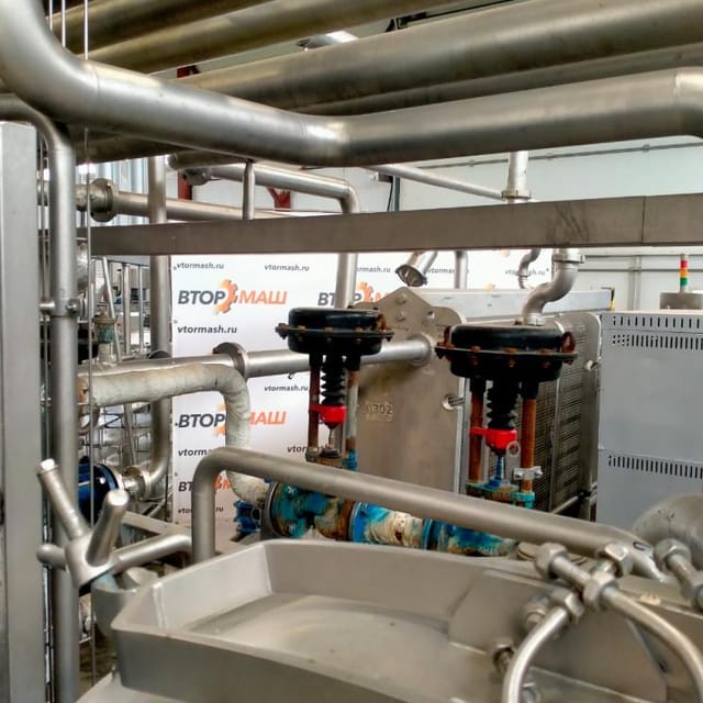 Пастеризатор APV 25 000л в час инв.6743