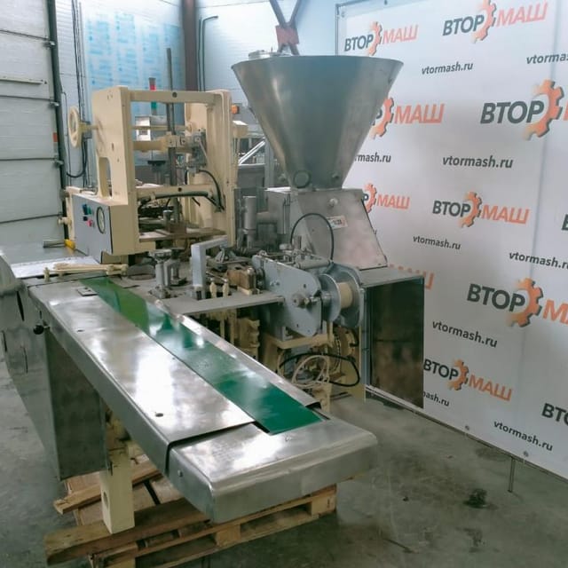 Автомат фасовки и упаковки плавленого сыра М6 АРУ брикет 62,5 или 100гр инв.9128