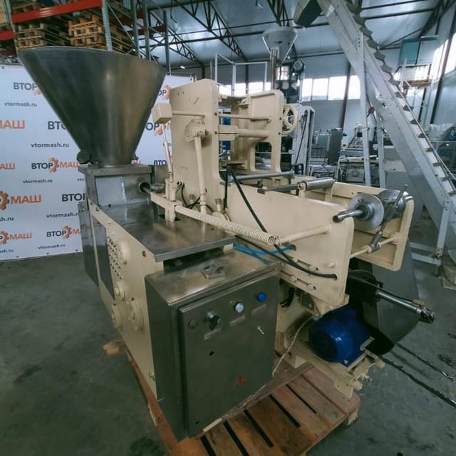 Автомат фасовки и упаковки плавленого сыра М6 АРУ брикет 62,5 или 100гр инв.9128