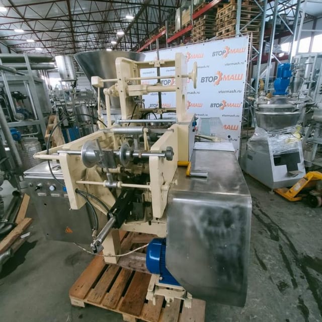 Автомат фасовки и упаковки плавленого сыра М6 АРУ брикет 62,5 или 100гр инв.9128