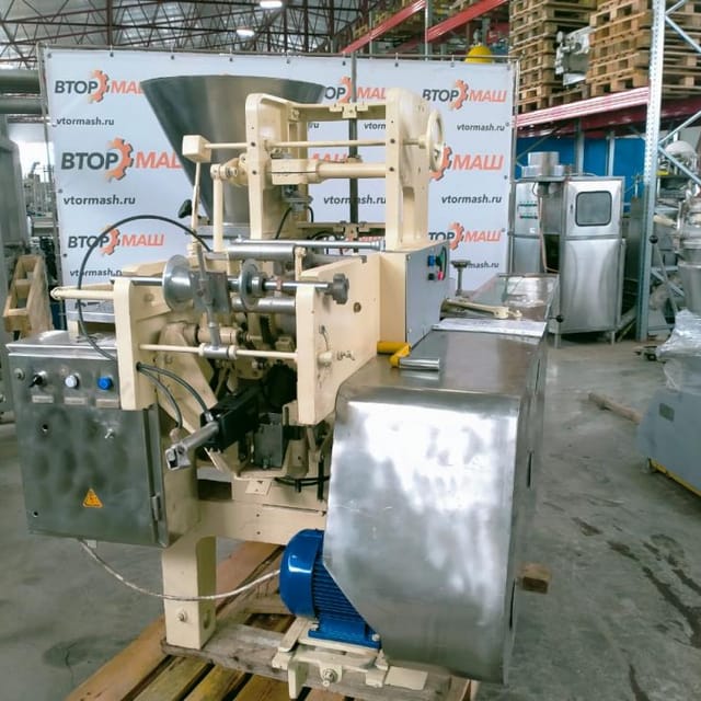 Автомат фасовки и упаковки плавленого сыра М6 АРУ брикет 62,5 или 100гр инв.9128