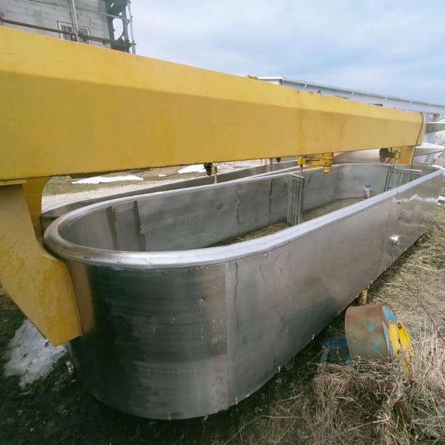 Сырная ванна 5000л инв.8963