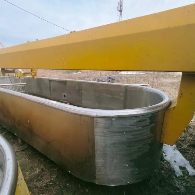 Сырная ванна 5000л инв.8963