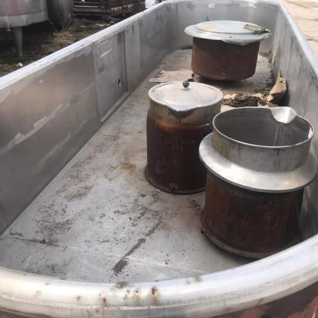 Сырная ванна 5000л инв.11065