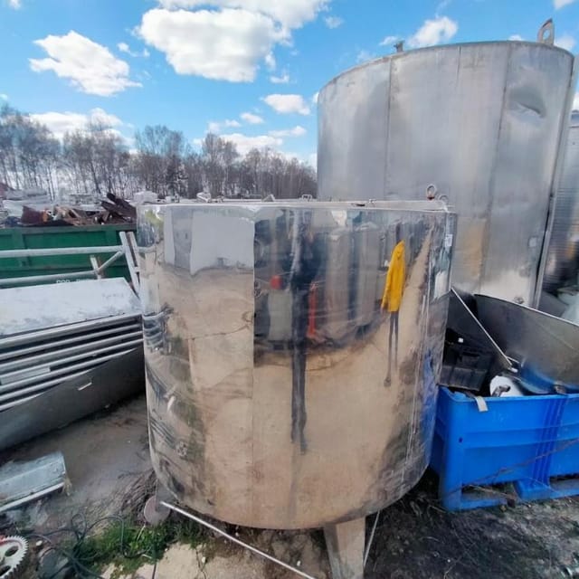 Емкость БК 2м3 с рубашкой инв.9063