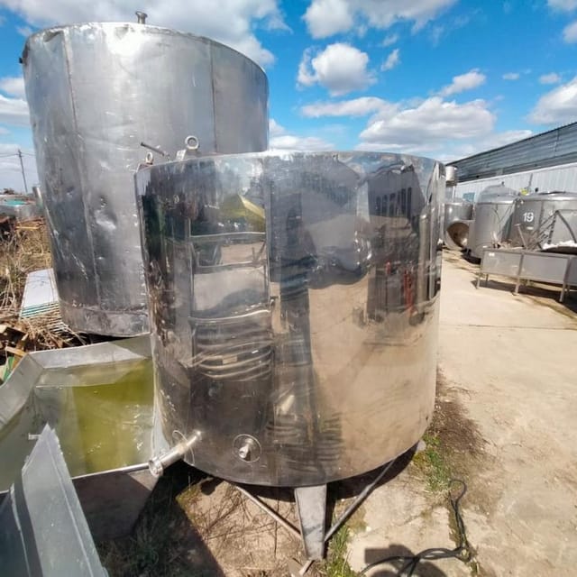 Емкость БК 2м3 с рубашкой инв.9063