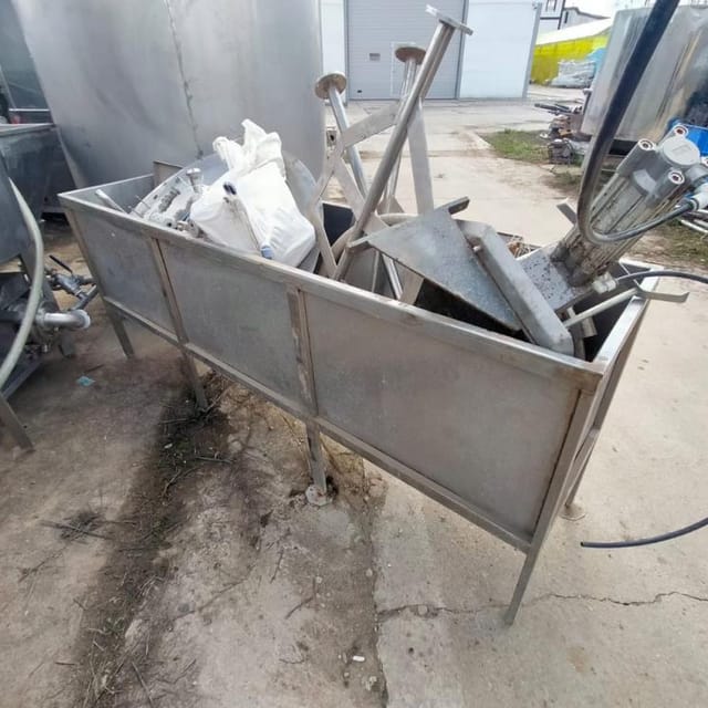 Мойка 600л нерж инв.9061