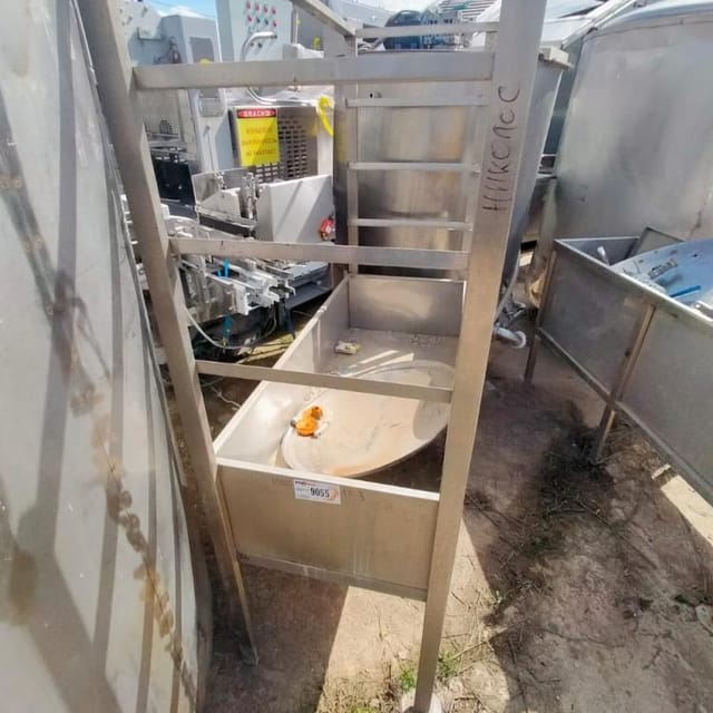 Мойка нерж 135л инв.9055