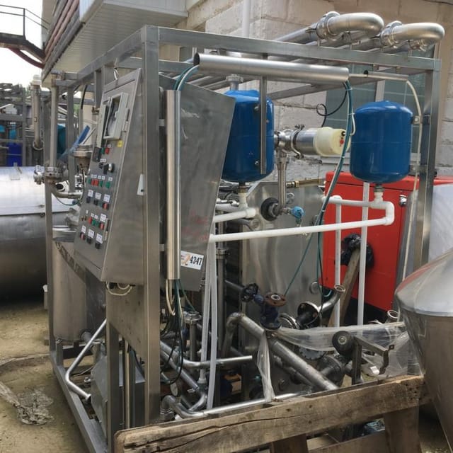 Пастер-охладит установка ВГ3-ПОУ-5 инв.4347