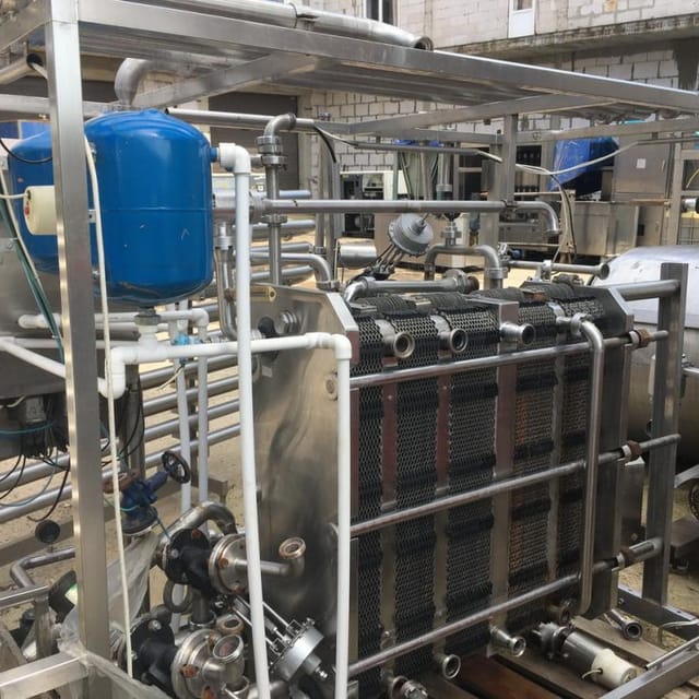 Пастер-охладит установка ВГ3-ПОУ-5 инв.4347