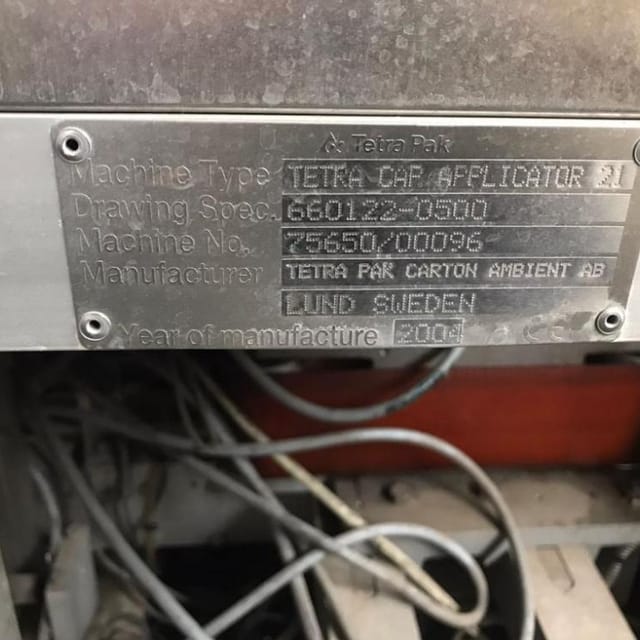 Аппликатор пробки Tetra Pak инв.5831