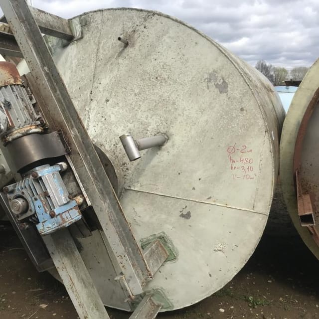 Емкость одностенная 10 куб.м. инв.8331