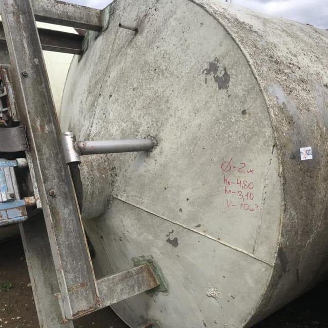 Емкость одностенная 10 куб.м. инв.8331