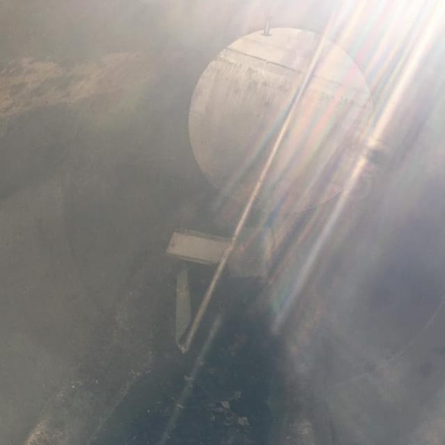 Танк-охладитель Г6-ОРМ-5000 без установки охлаждения 5000л инв.6599