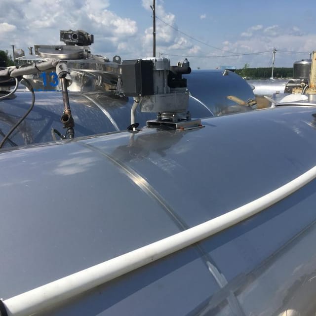 Танк-охладитель Г6-ОРМ-5000 без установки охлаждения 5000л инв.6599