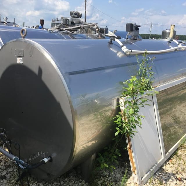 Танк-охладитель Г6-ОРМ-5000 без установки охлаждения 5000л инв.6599