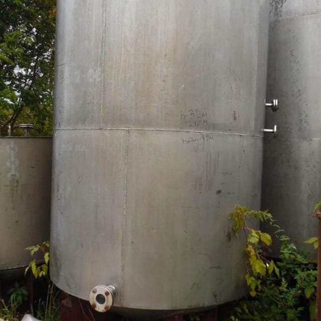 Емкость 4м3 .нерж коническое дно е.1959