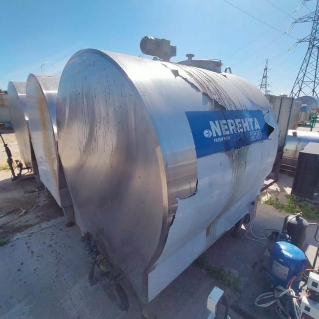Танк-охладитель Nerehta 2,5т с холодильной установкой инв.7479