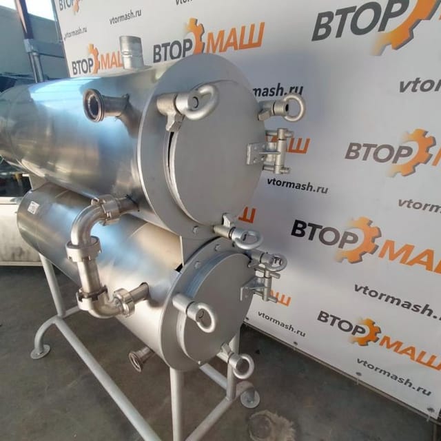 Теплообменник трубчатый 10т 2 секции инв.9034