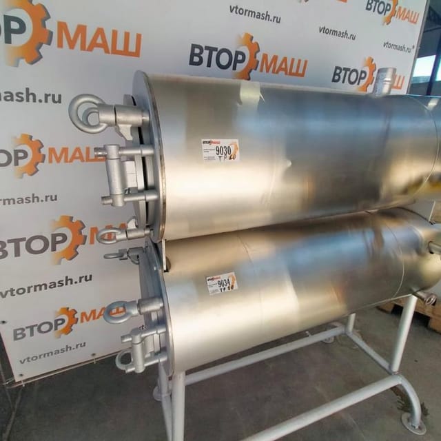 Теплообменник трубчатый 10т 2 секции инв.9034