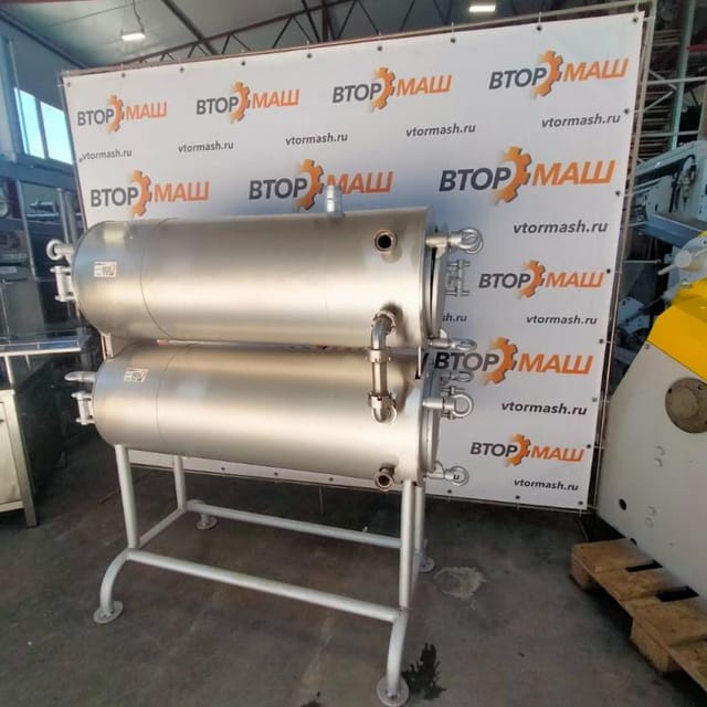 Теплообменник трубчатый 10т 2 секции инв.9034