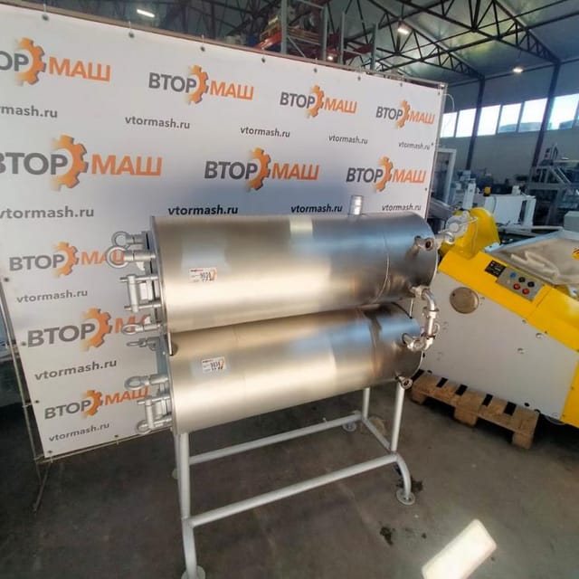 Теплообменник трубчатый 10т 2 секции инв.9034