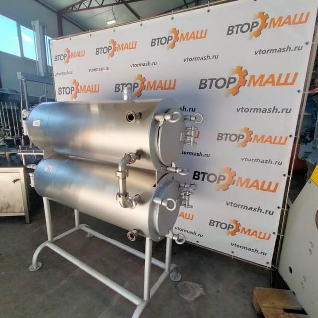 Теплообменник трубчатый 10т 2 секции инв.9034