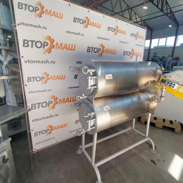 Теплообменник трубчатый 10т 2 секции инв.9034