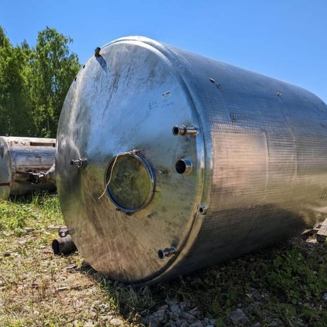 Емкость 15м3 термос вертикальная