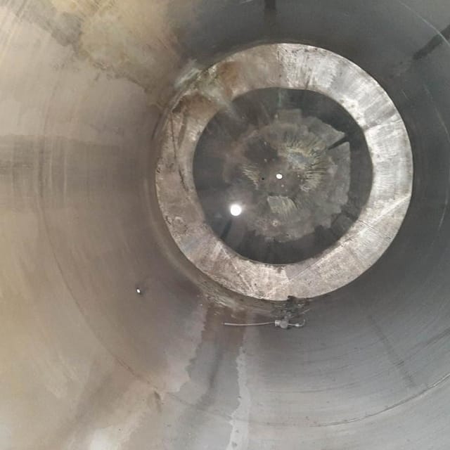 Емкость 12м3 нержавейка вертикальная е.1056