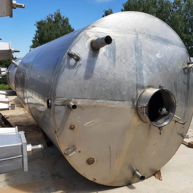 Емкость 12м3 нержавейка вертикальная е.1056