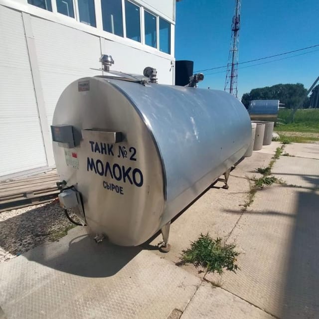 Танк-охладитель Frigomilk с установкой охлаждения 5000л инв.5982
