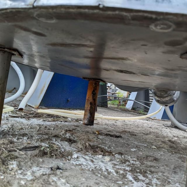 Емкость нержавейка 350л с мешалкой е.1931