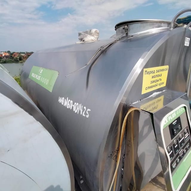 Танк охладитель Милк плюс 4000 без холодильной установки.