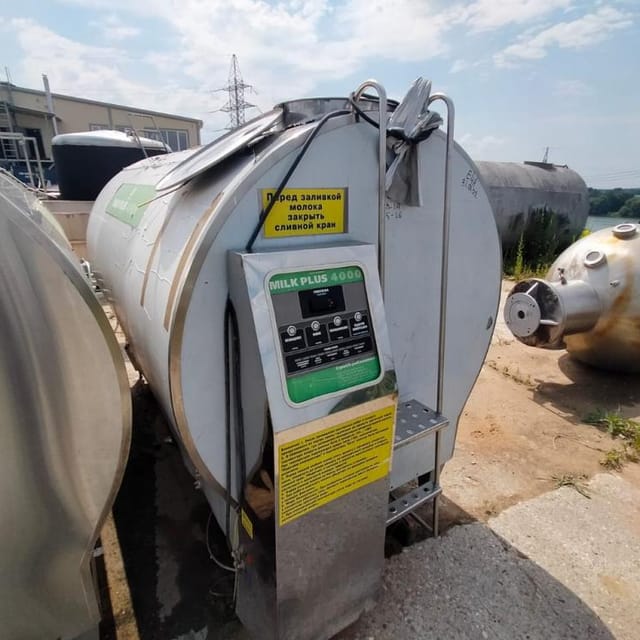 Танк охладитель Милк плюс 4000 без холодильной установки е.1755