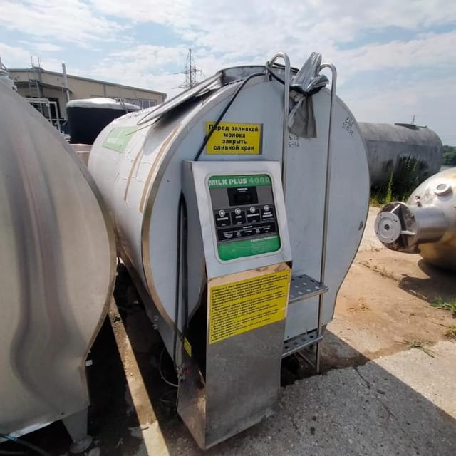 Танк охладитель Милк плюс 4000 без холодильной установки е.1755