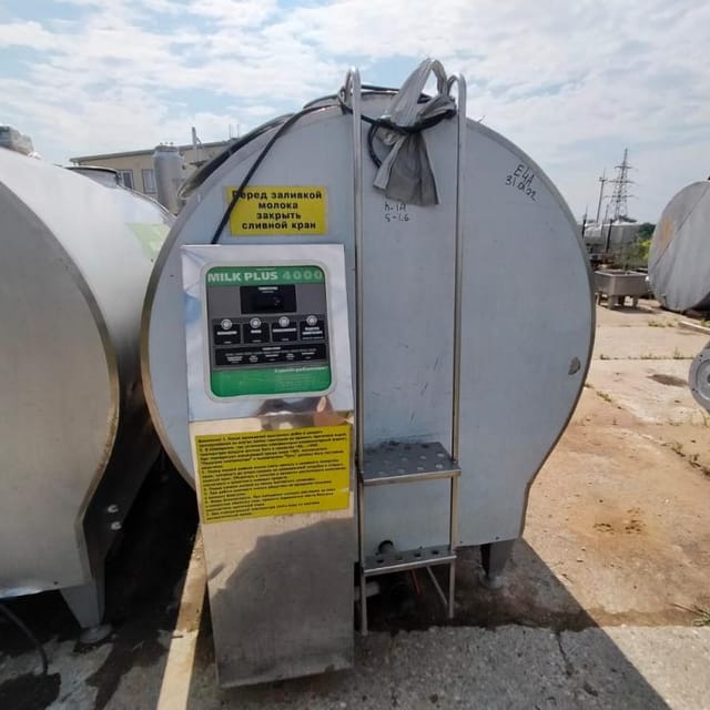 Танк охладитель Милк плюс 4000 без холодильной установки е.1755