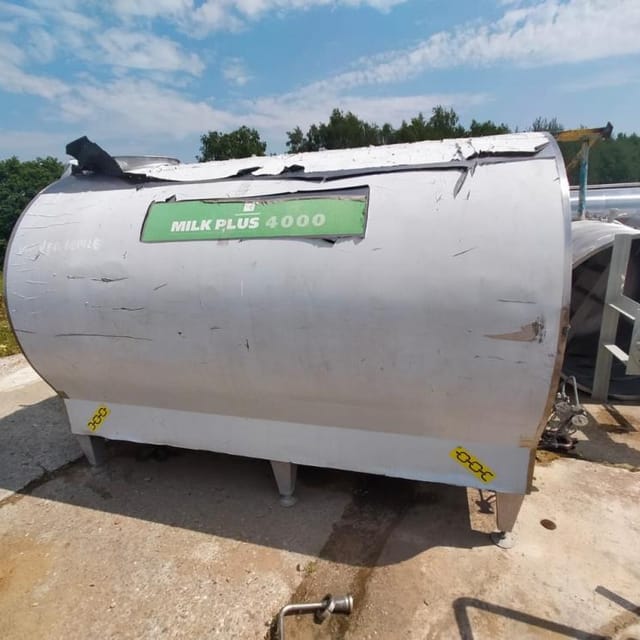 Танк охладитель Милк плюс 4000 без холодильной установки е.1755