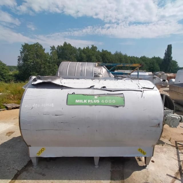 Танк охладитель Милк плюс 4000 без холодильной установки е.1755