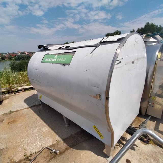 Танк охладитель Милк плюс 4000 без холодильной установки е.1755