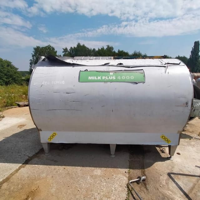 Танк охладитель Милк плюс 4000 без холодильной установки е.1755