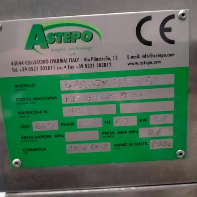 Полуавтоматическая машина розлива ASPERO Speedy BF1