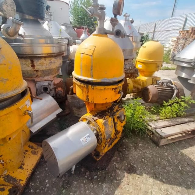 Сепаратор сливкоотделитель Ж5-ОС2Т-3 ПЛАВА 5 куб/час инв.7492