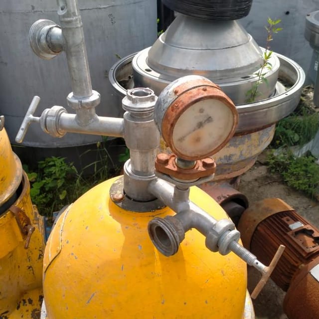 Сепаратор сливкоотделитель Ж5-ОС2Т-3 ПЛАВА 5 куб/час инв.7492