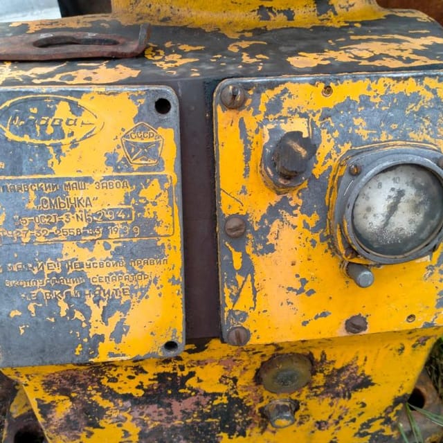 Сепаратор сливкоотделитель Ж5-ОС2Т-3 ПЛАВА 5 куб/час инв.7492