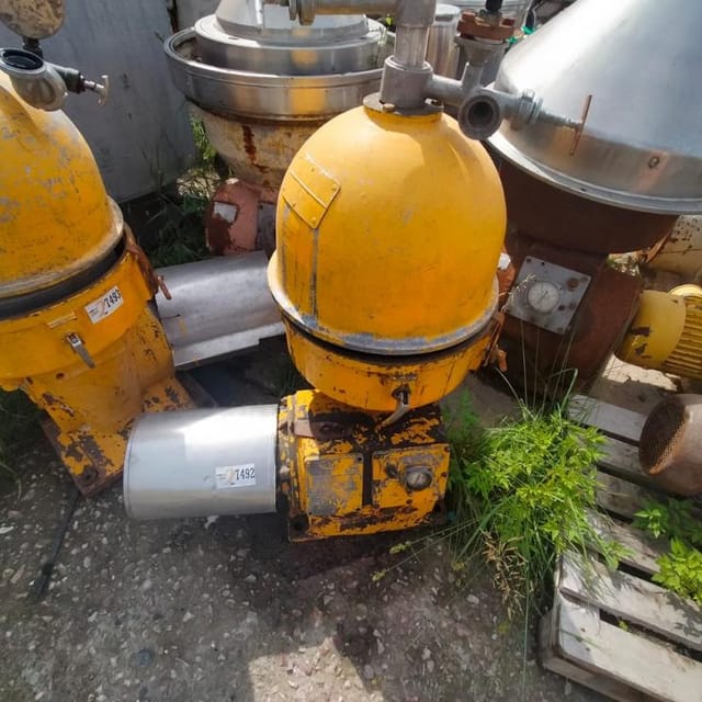 Сепаратор сливкоотделитель Ж5-ОС2Т-3 ПЛАВА 5 куб/час инв.7492