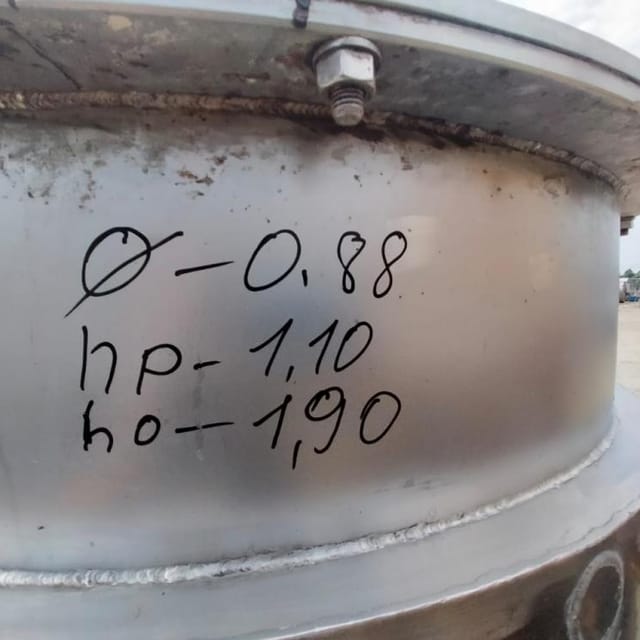 Емкость 600 литров ТЭНы инв.7410