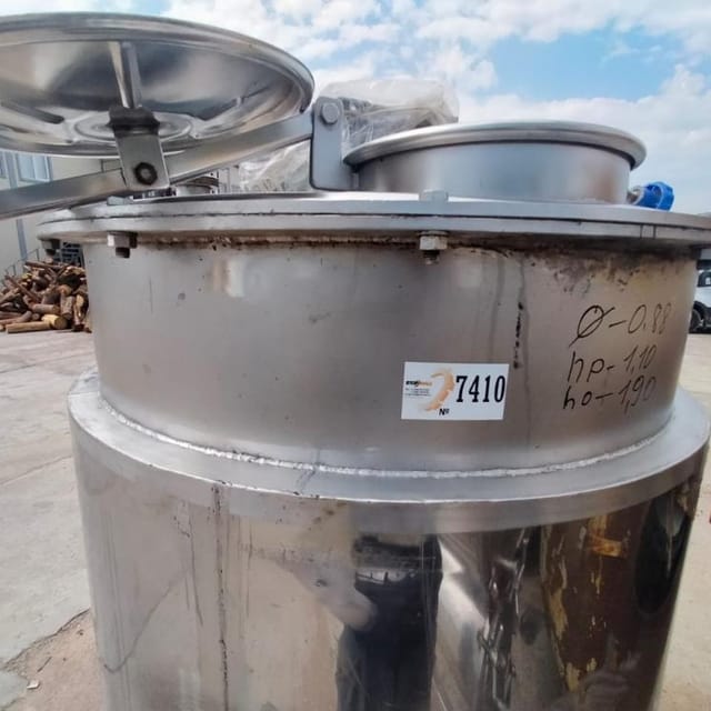 Емкость 600 литров ТЭНы инв.7410