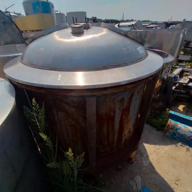 Емкость 1000 литров с рубашкой инв.7594